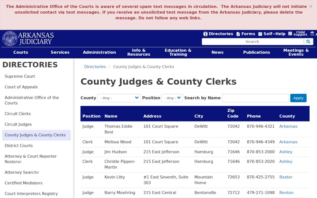 Dallas County case search official county directory