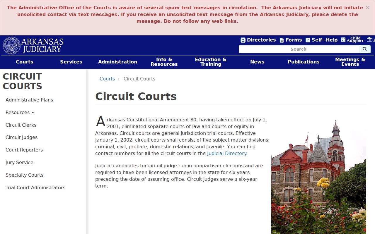 Dallas County court docket Arkansas Circuit Court overview